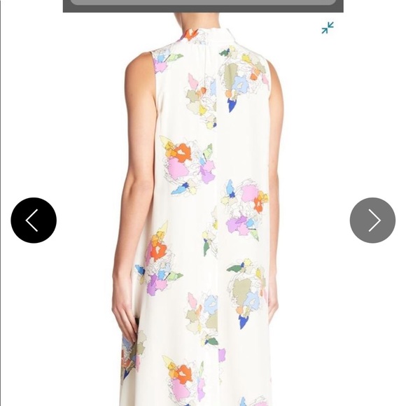 Tibi Camellia silk printed dress - Picture 4 of 6